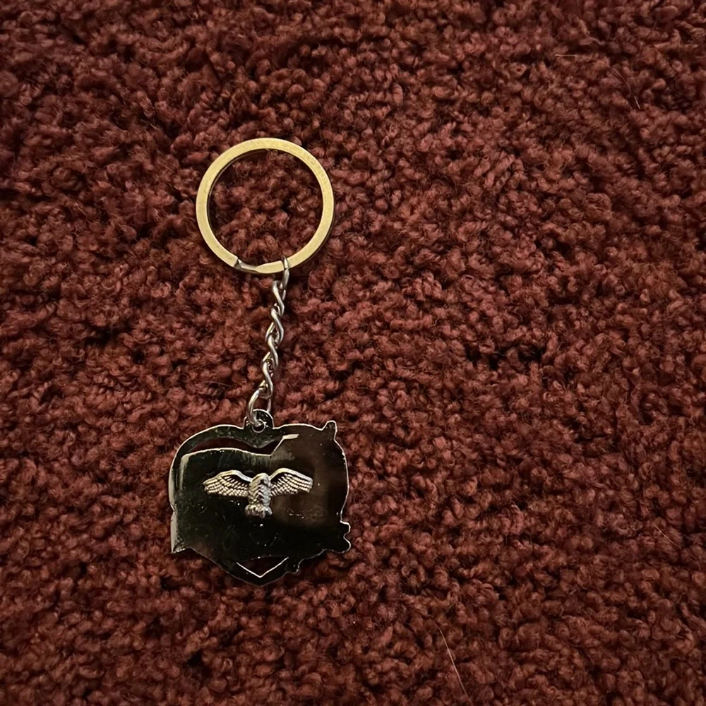 Proud to Be American Keychain